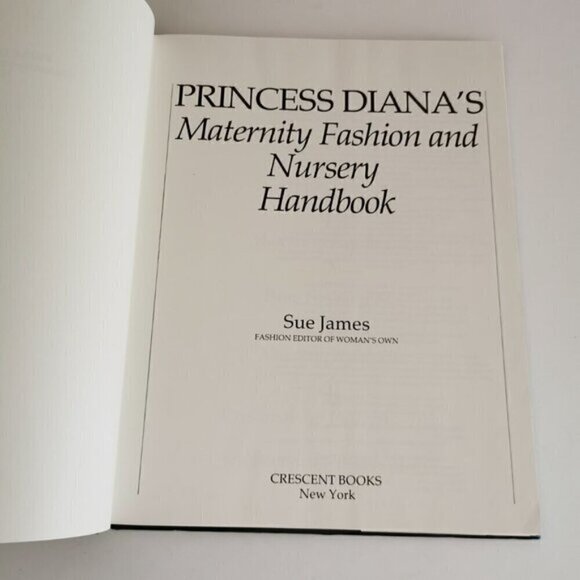 1984 Princess Diana Maternity Fashion Book Vintage, Nursery Royal Family - Picture 4 of 10